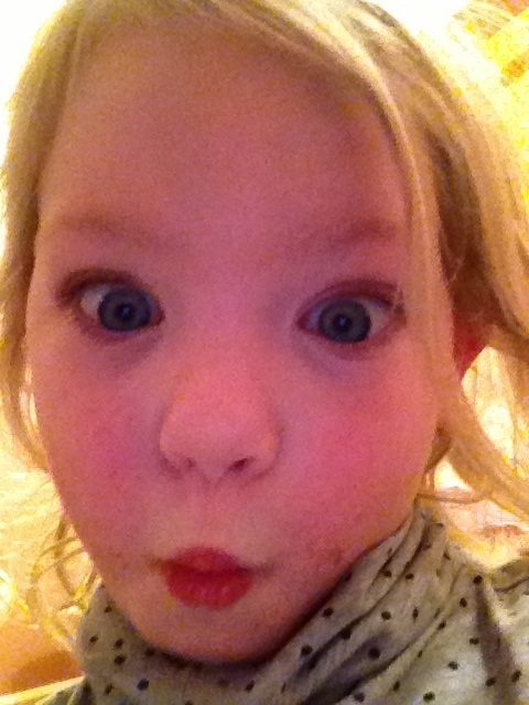 Funny faces on the iPhone camera