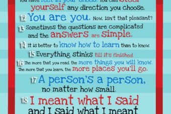 Inspiration from Dr Seuss