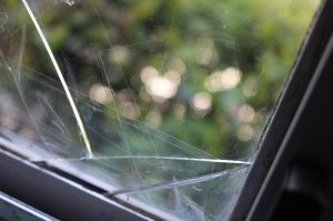 The broken window