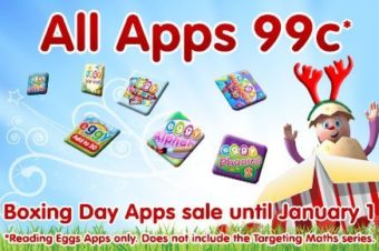 ABC Reading Egg Apps – Boxing Day Sale – SAVE 66%
