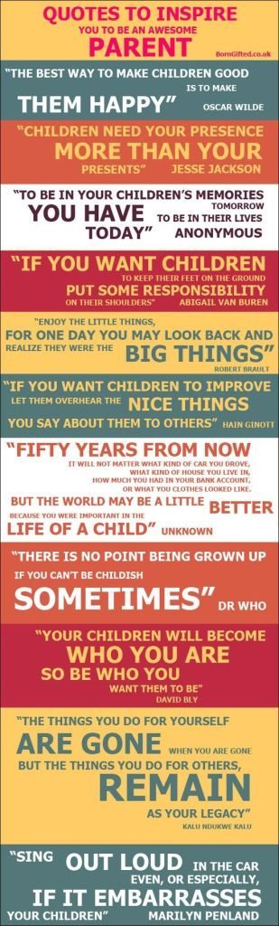 These parenting quotes will inspire you to be an amazing parent & to stop doubting yourself. You are doing an amazing job!
