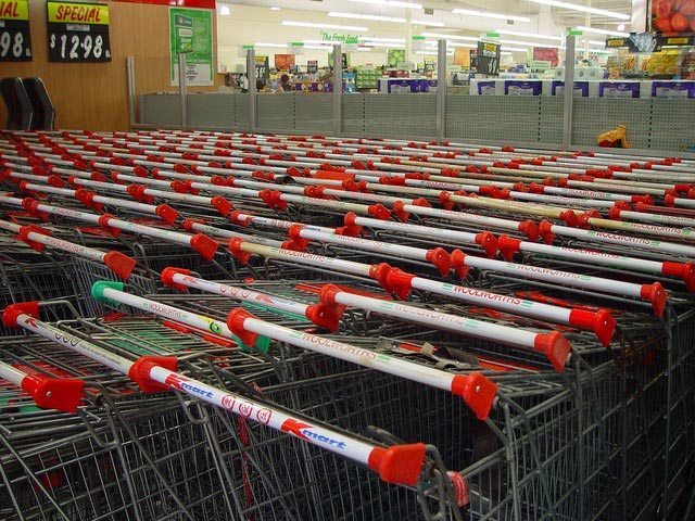 Shopping trolleys will be a thing of the past with online shopping