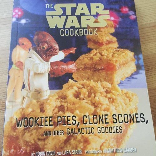 Star Wars Cookbook that hubby got for Father's Day