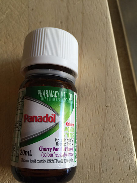 Panadol is not eucalyptus oil.