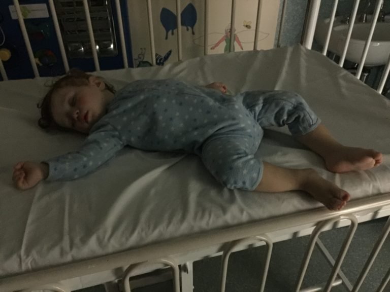 My very tired boy at hospital the other night. He was not very well here and just in pain and exhausted.