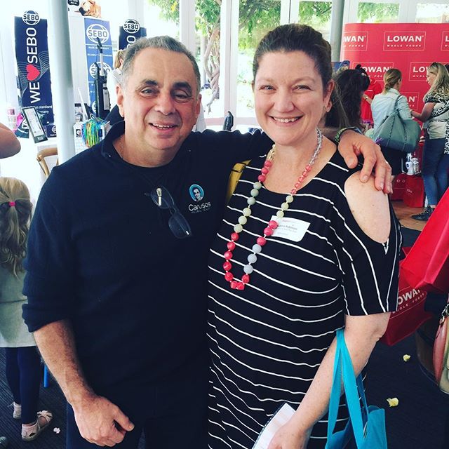 The inspirational and charming Frank Caruso from Caruso's Natural Health. It was such a lovely thing to meet the wonderful man himself.