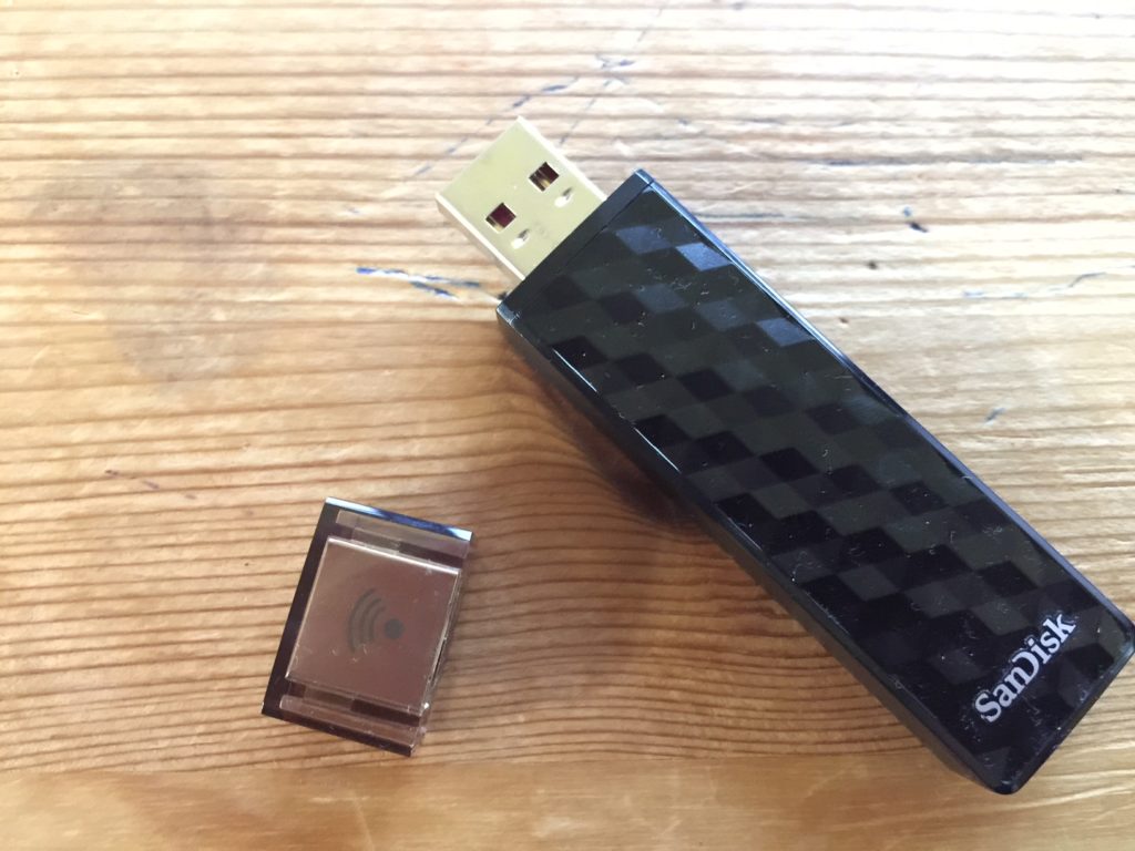 The SanDisk Connect Wireless Stick is an awesome flash drive. This device allows you to have it work via wirelessly and stream your content to any device you choose!