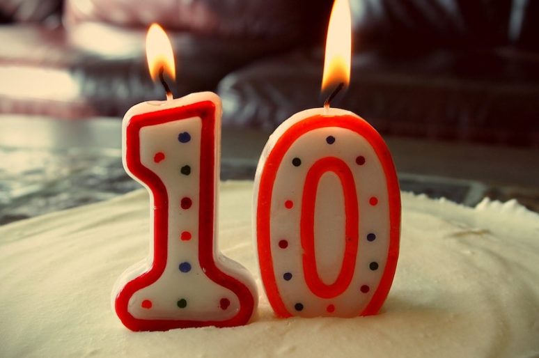 We are 10 years old – Win Every month to Celebrate!