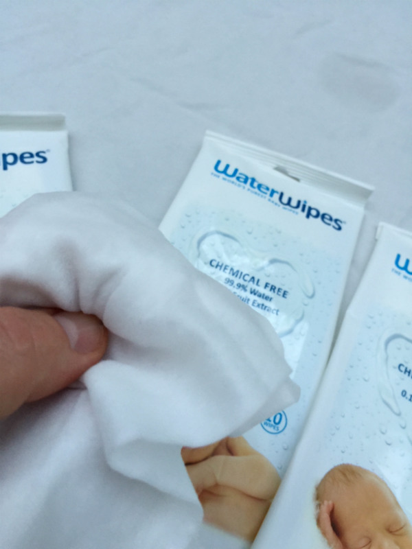 WaterWipes are so tough and strong, plus good for babies with sensitive skin.