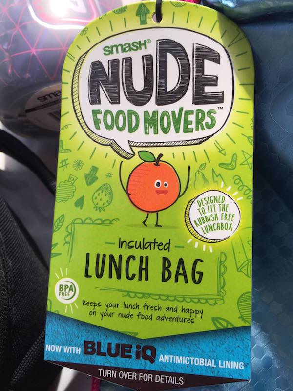 Make rubbish free lunches with the Nude Food Movers Lunchbox from Smash.