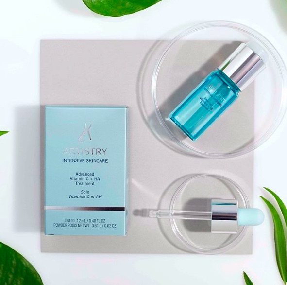 Artistry's Vitamin C + HA Treatment. Image from Artistry's Instagram Feed.