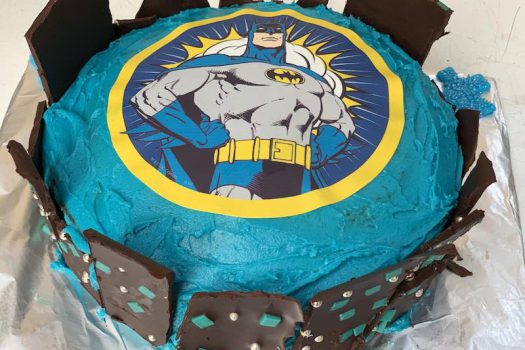 Batman 4th Birthday Cake