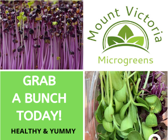 Get healthy microgreens from Mount Victoria Microgreens