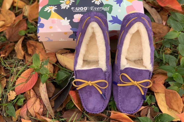 Ever UGG Miracle Moccasin with Special Flower Fragrance