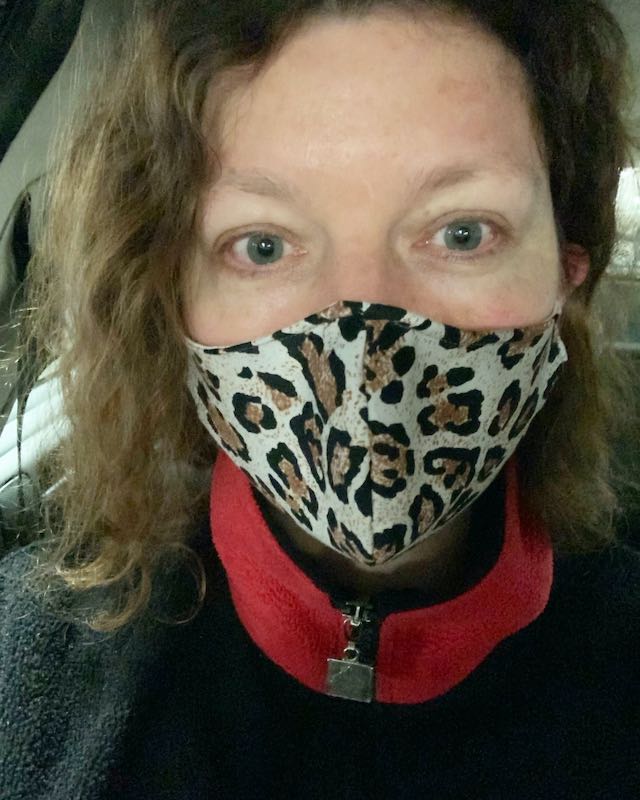 I am now wearing a face mask to be extra safe. You never know right? Plus many places are wanting you to wear one so you can enter their business.